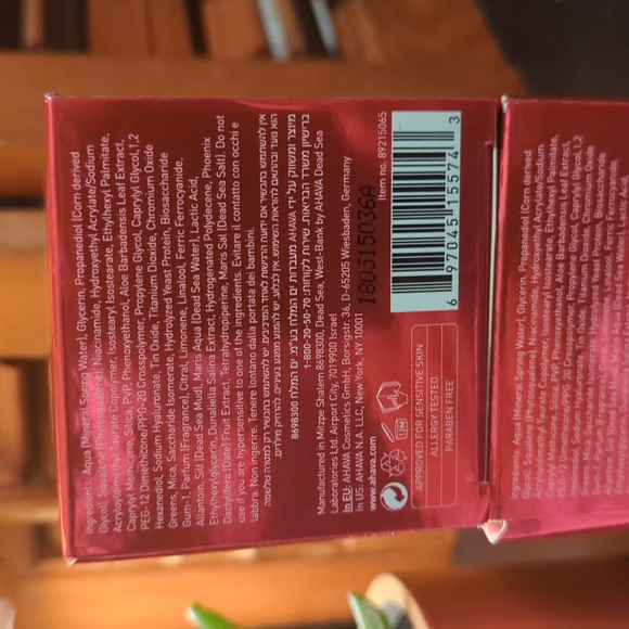 Ahava Mineral Mud Facial Treatment Mask 1.7 oz 50 ML Lot of 2 full size NEW NIB - Picture 5 of 8